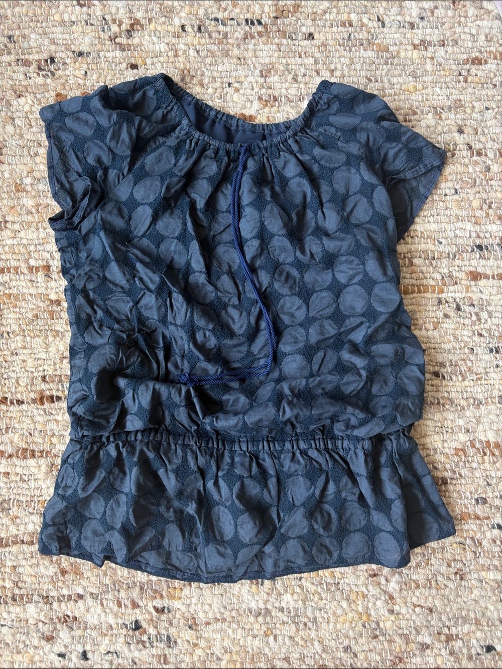 Cute Japanese cotton blouse